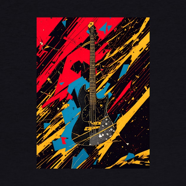 Cosmic Bass Riff: Shattering Musical Dimensions for bass player by star trek fanart and more